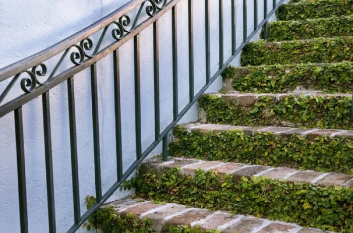 Framed Print : Charleston, South Carolina, USA. A stairway in the historic district of Charleston Framed Print : Charleston, South Carolina, USA. A stairway in the historic district of Charleston