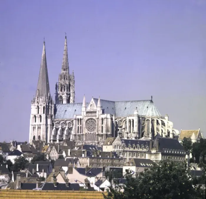 Framed Print : Chartes Cathedral. FRANCE Framed Print : Chartes Cathedral. FRANCE