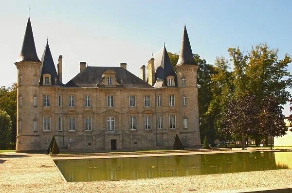 The Chateau Baron Pichon Longueville in Pauillac, Medoc, Bordeaux - Chateau Baron