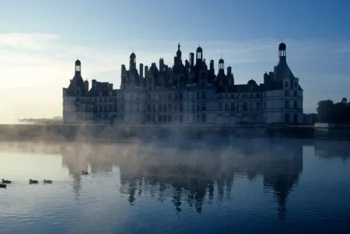 Framed Print : Chateau Chambord at dawn, Loir-et-Cher, Loire Valley, France Framed Print : Chateau Chambord at dawn, Loir-et-Cher, Loire Valley, France