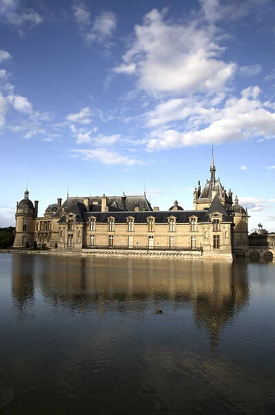Chateau de Chantilly. Chantilly. France