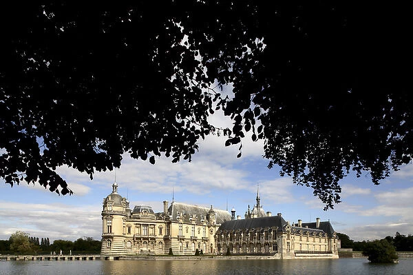 Chateau de Chantilly. Chantilly. France