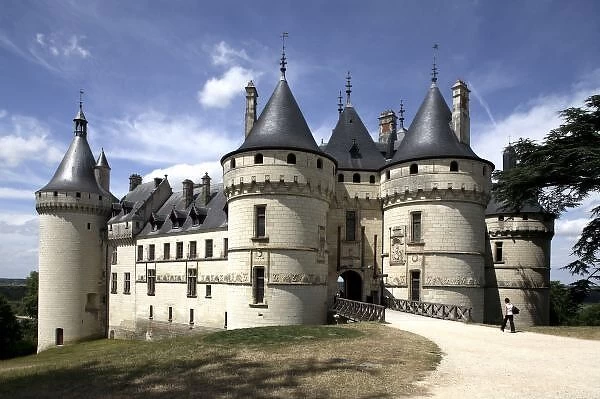 Chateau de Chaumont-Sur-Loire. Chaumont-Sur-Loire. Loire Valley. France