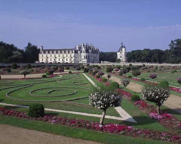 Chateau du Chenonceau, Loire Valley, Indre-et-Loire, France