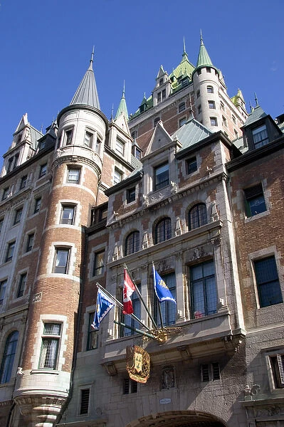Chateau Frontenac in Quebec City, Quebec, Canada. canada, canadian, quebec