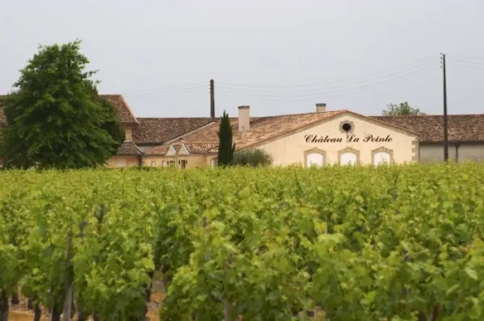 Framed Print : Chateau la Pointe and vineyard Pomerol Bordeaux Gironde Aquitaine France Framed Print : Chateau la Pointe and vineyard Pomerol Bordeaux Gironde Aquitaine France