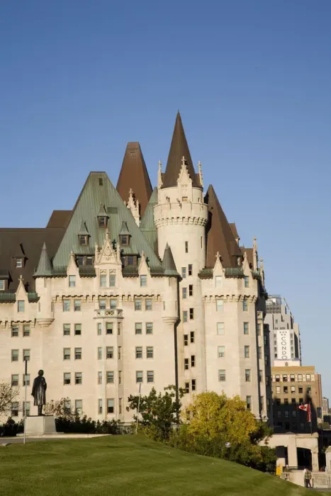 Framed Print : Chateau Laurier Hotel in Ottawa, Ontario, Canada