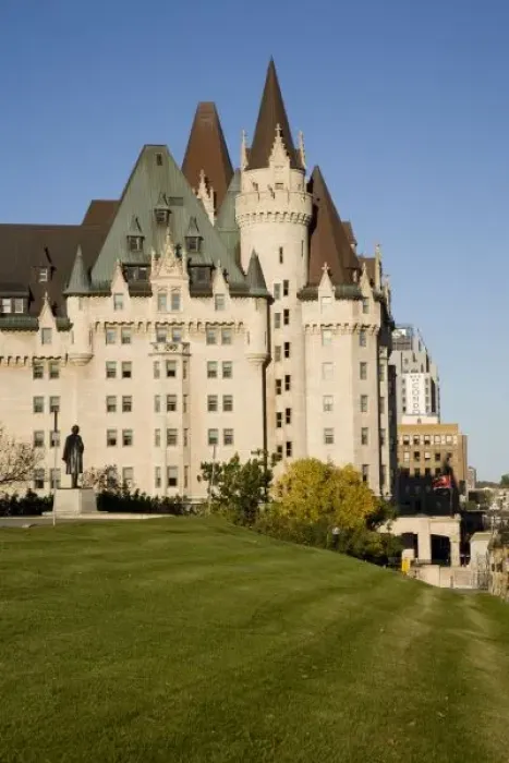 Framed Print : Chateau Laurier Hotel in Ottawa, Ontario, Canada