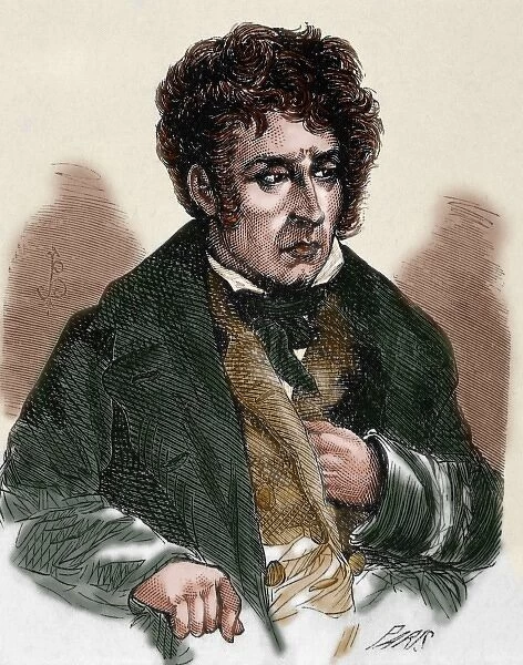 Chateaubriand, Francois Rene, Vicomte de (1768-1848). French writer and member of