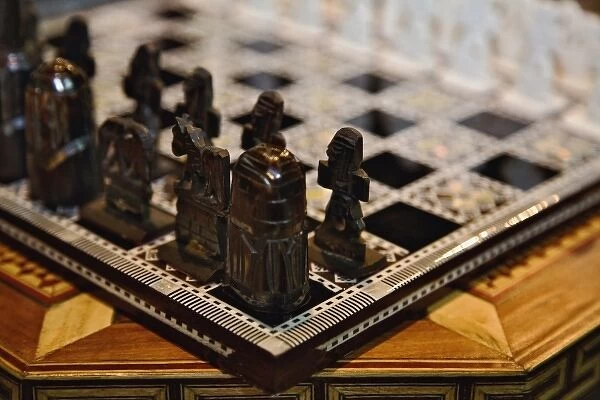 Chess set for sale, Khan el Khalili Bazaar, Cairo, Egypt