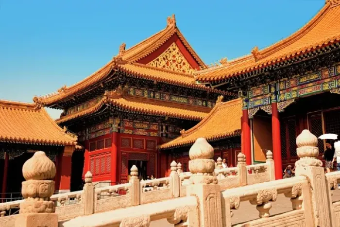 Framed Print : China, Beijing, Forbidden City, Hall of Supreme Harmony (TaiHeDian) Framed Print : China, Beijing, Forbidden City, Hall of Supreme Harmony (TaiHeDian)