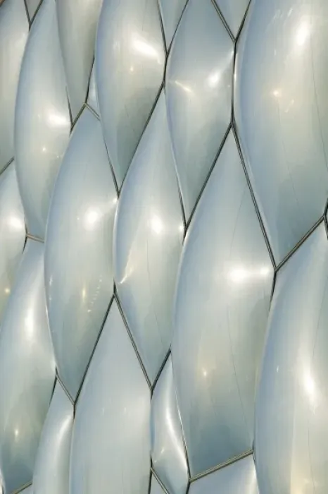 Framed Print : China, Beijing. National Aquatics Center Exterior, Swimming Venue for the 2008 Summer
