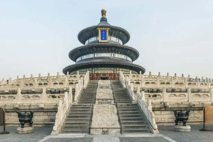Framed Print : China, Beijing. Temple of Heaven, Hall of Prayer for Good Harvests