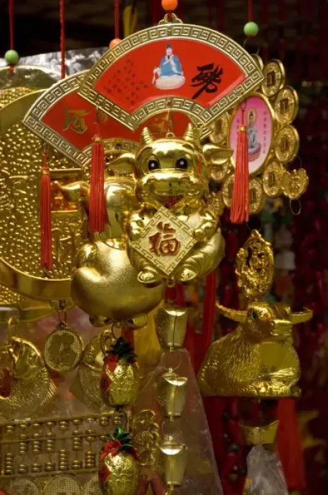 Framed Print : China, Hong Kong. Sik Sik Wong Tai Sin Temple. Offerings for sale outside temple Framed Print : China, Hong Kong. Sik Sik Wong Tai Sin Temple. Offerings for sale outside temple