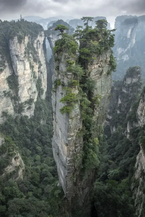 Framed Print : China, Hunan Province, Tianzi Mountains. Sunrise on mountain landscape Framed Print : China, Hunan Province, Tianzi Mountains. Sunrise on mountain landscape