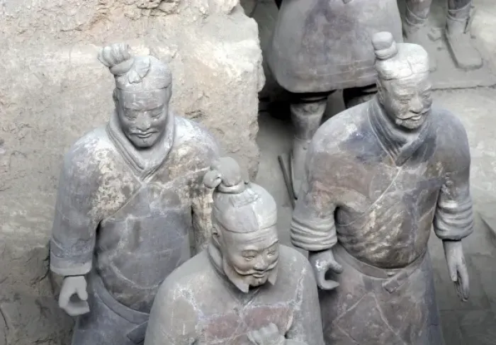 Framed Print : China, Shaanxi, Xian. Terra Cotta warriors and pits, a UNESCO World Heritage site Framed Print : China, Shaanxi, Xian. Terra Cotta warriors and pits, a UNESCO World Heritage site