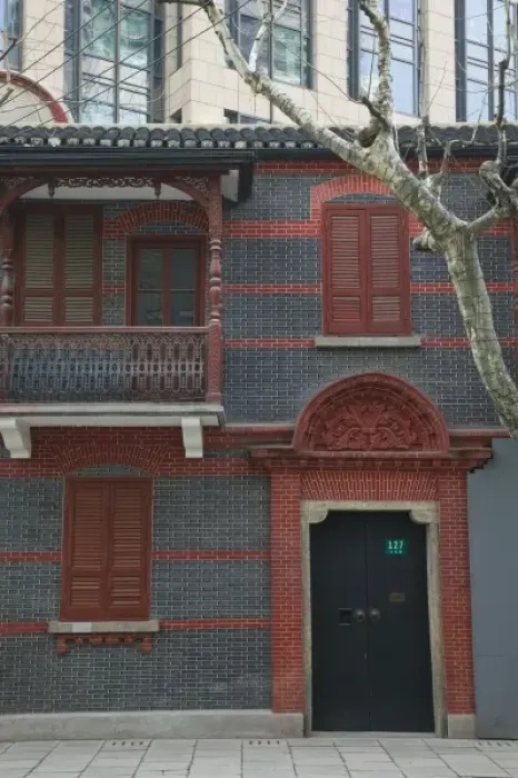 Framed Print : CHINA, Shanghai. French Concession Area- #127 Taicang Road- Where Chairman Mao stayed Framed Print : CHINA, Shanghai. French Concession Area- #127 Taicang Road- Where Chairman Mao stayed