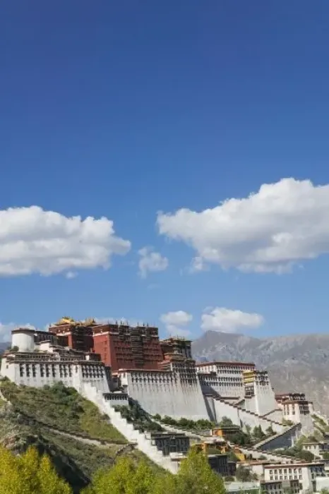 Framed Print : China, Tibet, Lhasa, Potala Palace