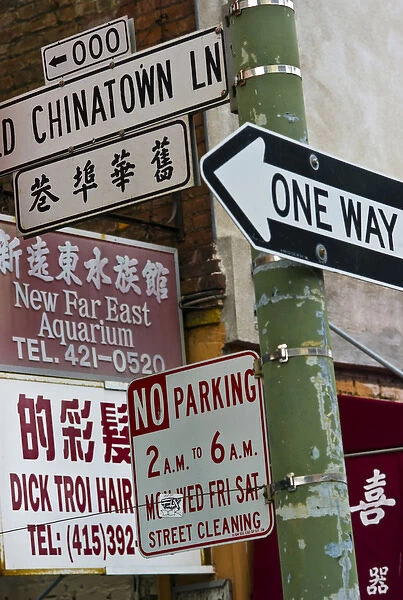 Chinatown, San Franciisco, California, USA