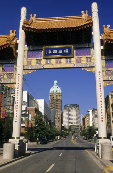 Framed Print : Chinatown, Vancouver, British Columbia, Canada Framed Print : Chinatown, Vancouver, British Columbia, Canada