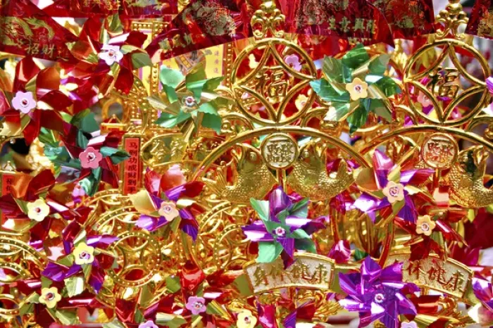 Framed Print : Chinese tiaras for sale in Chinatown San Francisco California Framed Print : Chinese tiaras for sale in Chinatown San Francisco California
