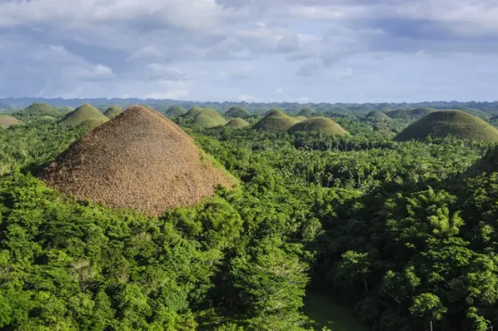 Framed Print : Chocolate Hills, Bohol, Philippines