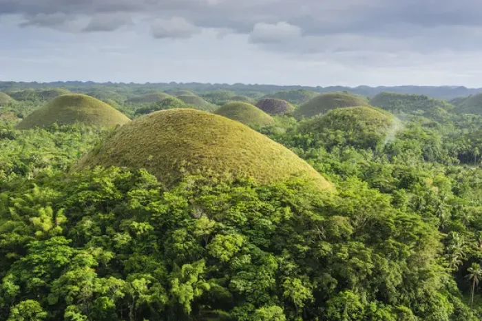 Framed Print : Chocolate Hills, Bohol, Philippines