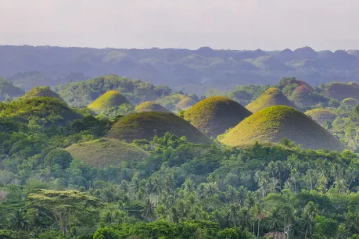 Framed Print : Chocolate Hills, Bohol, Philippines
