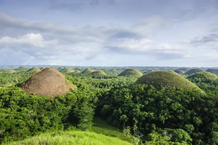 Framed Print : Chocolate Hills, Bohol, Philippines