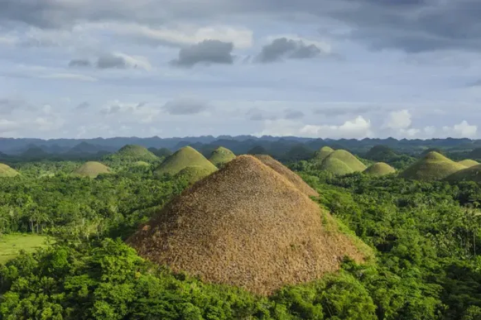 Framed Print : Chocolate Hills, Bohol, Philippines