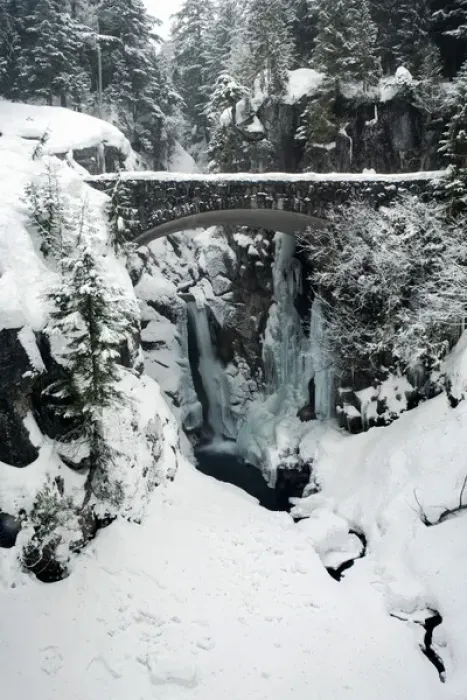 Framed Print : Christine Falls, Mount Rainier National Park, Washington. US Framed Print : Christine Falls, Mount Rainier National Park, Washington. US