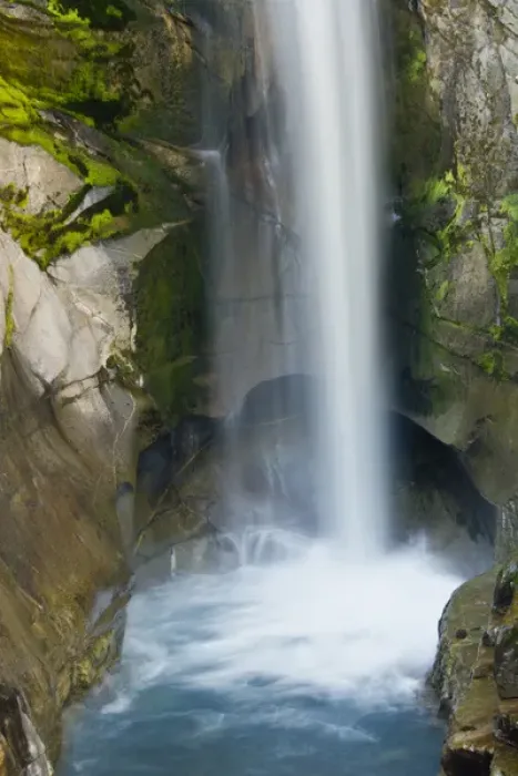 Framed Print : Christine Falls; Mount Rainier National Park; Washington; USA