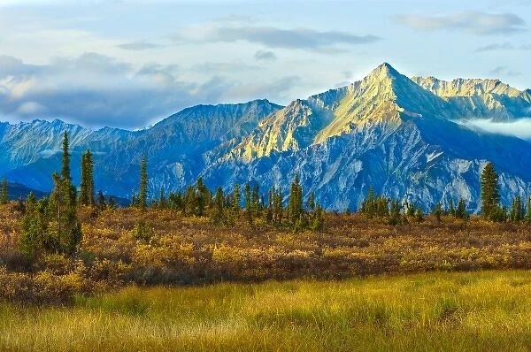 Chugach National Forest, Alaska dressed in its autumn colors