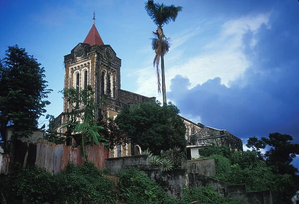 Church. Caribbean, Jamaica, Port Antonio, Church