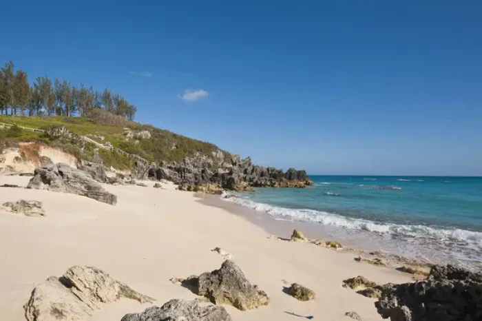 Framed Print : Church Bay Park Beach, Bermuda