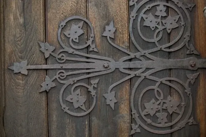 Framed Print : church door warnemunde Framed Print : church door warnemunde
