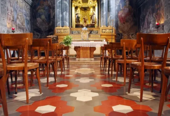Framed Print : Church interior Framed Print : Church interior