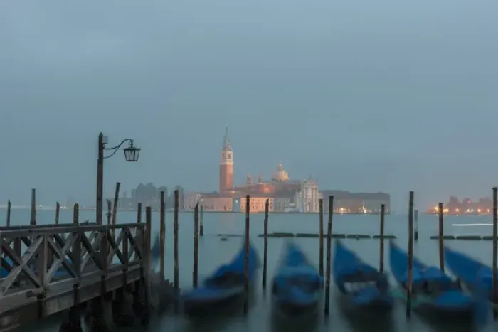 Framed Print : Church of San Giorgio Maggiore in early Morning Light. Venice. Italy