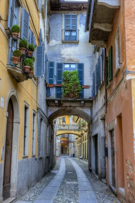 Framed Print : Citiscape. Orta san Giulio. Piedmont. Italy Framed Print : Citiscape. Orta san Giulio. Piedmont. Italy