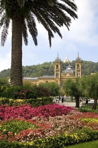 The City Hall at Donostia-San Sebastian, Guipuzcoa, Basque Country, Northern Spain