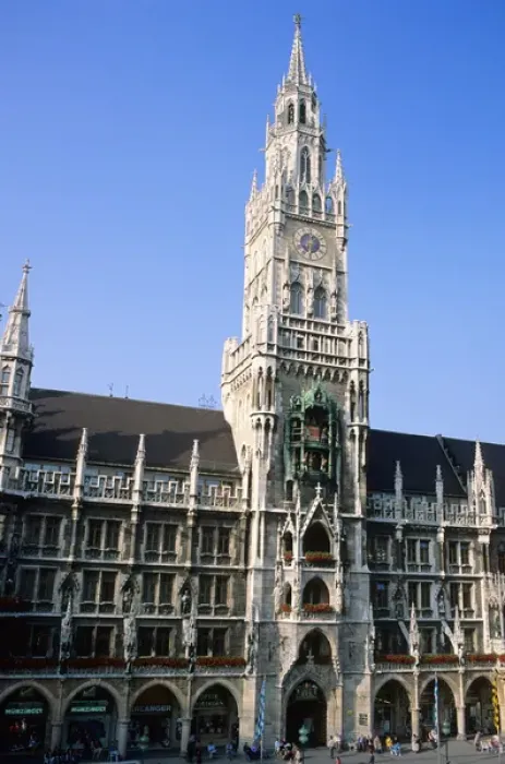 Framed Print : City Hall in Munich, Germany. germany, german, europe, european, deutsche Framed Print : City Hall in Munich, Germany. germany, german, europe, european, deutsche