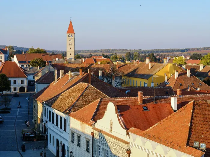 Framed Print : City view and Jurisics square. The medieval town Koszeg in Western Transdanubia close to the Austrian border. Eastern Europe, Hungary Framed Print : City view and Jurisics square. The medieval town Koszeg in Western Transdanubia close to the Austrian border. Eastern Europe, Hungary