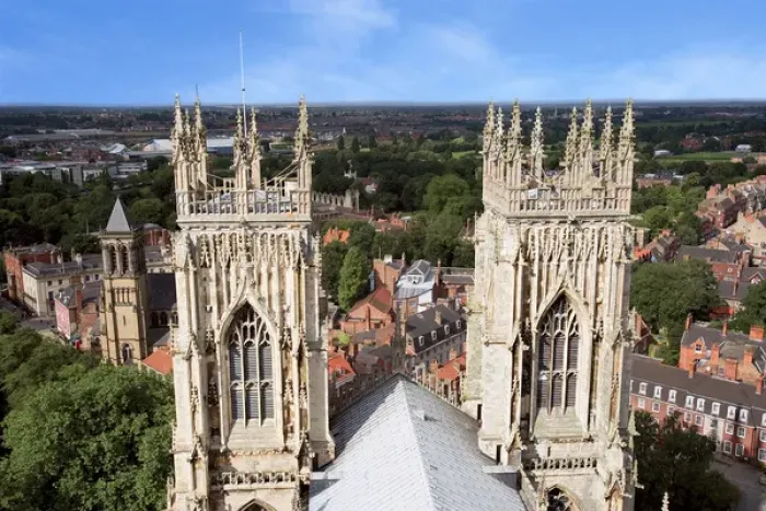 Framed Print : City of York, York Minster, cathedral, the biggest gothic building in northern Europe