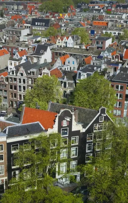 Framed Print : Cityscape, Amsterdam, Netherlands