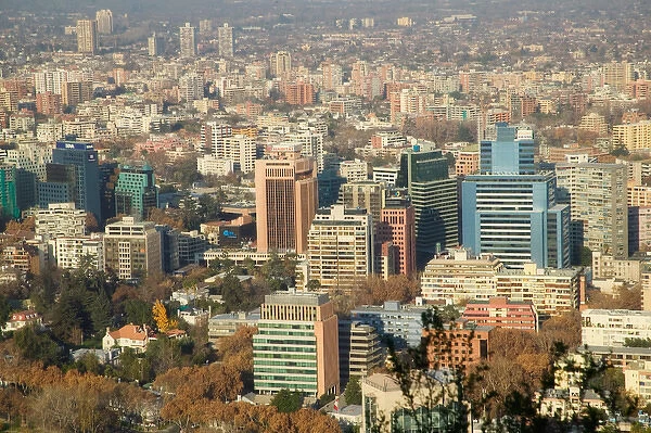 Cityscape of Santiago de Chile