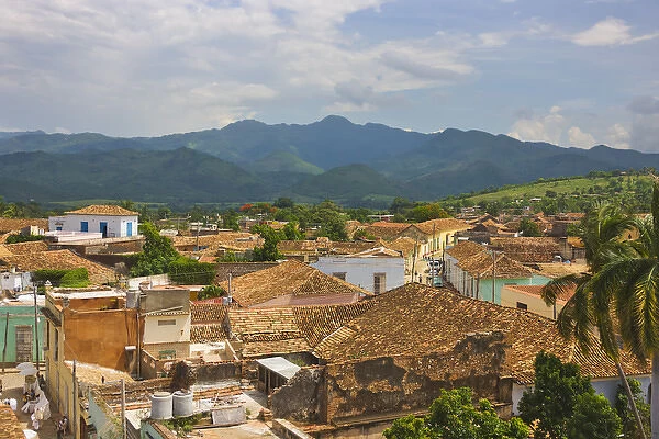 Cityscape, Trinidad, UNESCO World Heritage site, Cuba