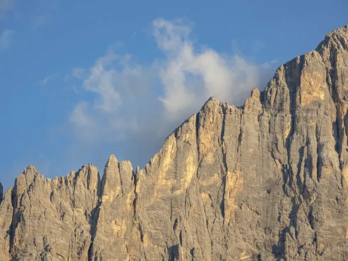 Framed Print : Civetta, an icon of the dolomites in the Veneto, Italy. Civetta is part of the UNESCO