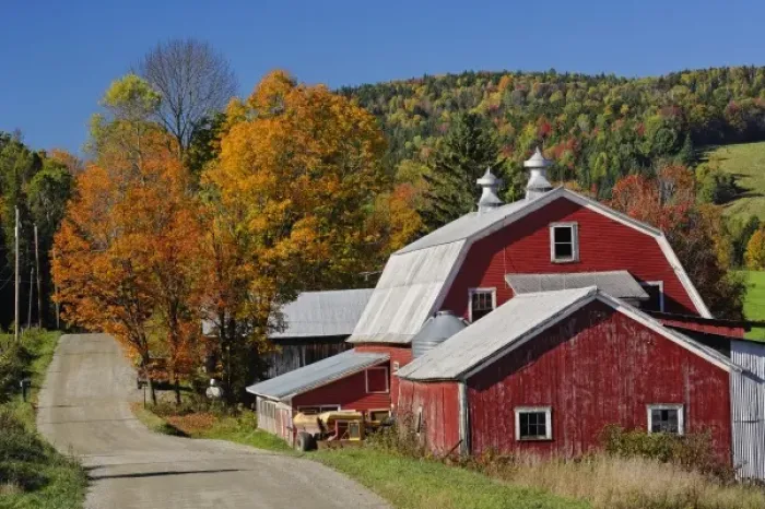 Framed Print : Classic rural barn and road, White Mountain National Forest, New Hampshire Framed Print : Classic rural barn and road, White Mountain National Forest, New Hampshire