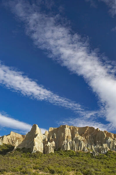 Clay Cliffs, near Omarama, North Otago, South Island, New Zealand
