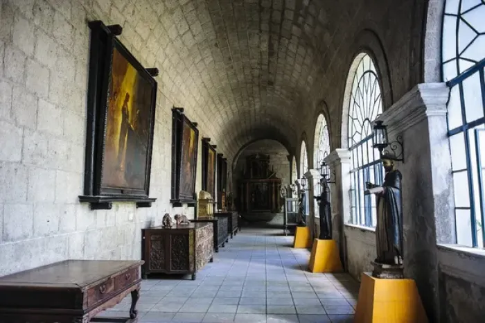 Framed Print : Cloister of the San Augustin church, Intramuros, Manila, Luzon, Philippines Framed Print : Cloister of the San Augustin church, Intramuros, Manila, Luzon, Philippines